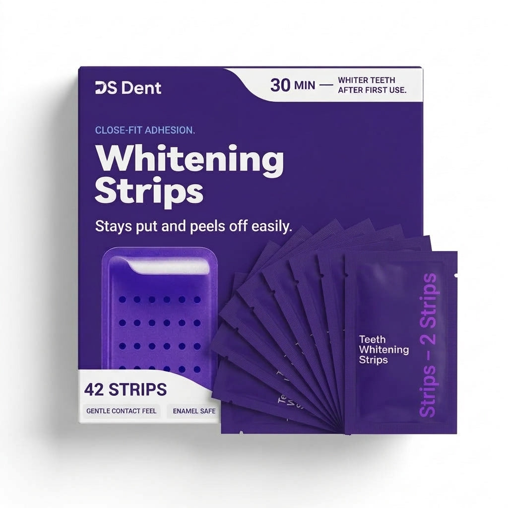 DS Dent Purple Whitening Strips – 42 Strips